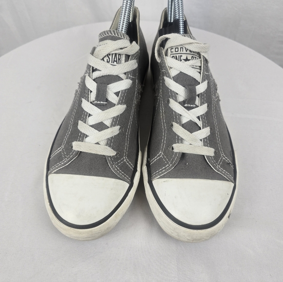 Converse One Star White And Gray Low Top Sneaker Sz 6 - Picture 5 of 7